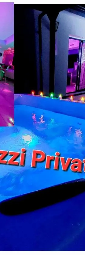 Un Séjour Romantique en couple avec Jacuzzi privé Chromothérapie Jardin Maison privée，位于伊素的酒店