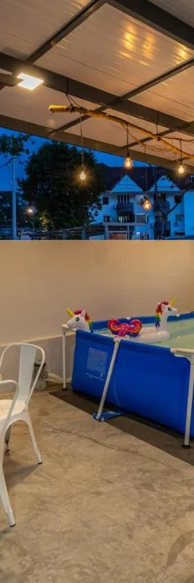 15Px 5BR V Jaccuzi Spa n KTV n Kids Pool n Pool Table Near USM n Lam Wah Ee Hospital，位于牛汝莪的酒店
