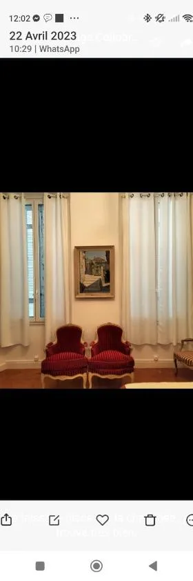 Appartement chic Haussmanien，位于科洛布里埃的酒店