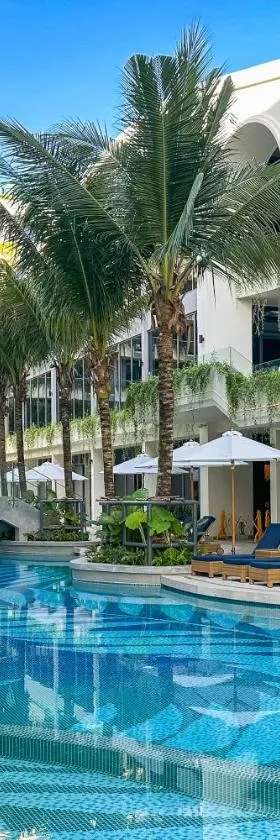 La Green Hotel and Residence，位于邦涛海滩的酒店