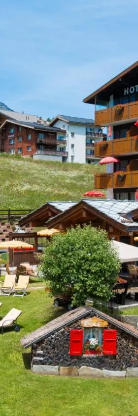Hotel Etoile & Alpenperle Residences，位于萨斯费的酒店
