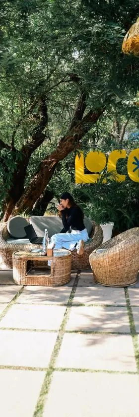 Locomo Boutique, Morjim - Stay Work Eat，位于Goa的酒店