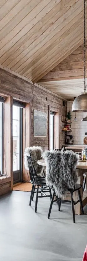 Luxurious cottage with sauna overlooking mountains，位于Vemdalsskalet的酒店