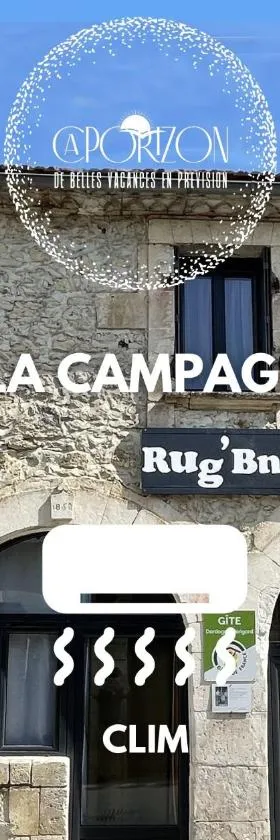 Caporizon-Rug'BnB Gîte-Brantôme-6 personnes，位于Biras的酒店