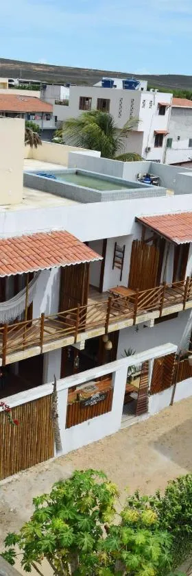 Hospedaria Villa Água de Côco Jericoacoara，位于杰里科科拉的酒店