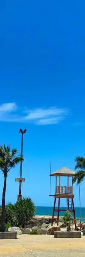 BEACH FRONT modern room + Free hi speed Wi-Fi，位于Ban Chak Phai的酒店