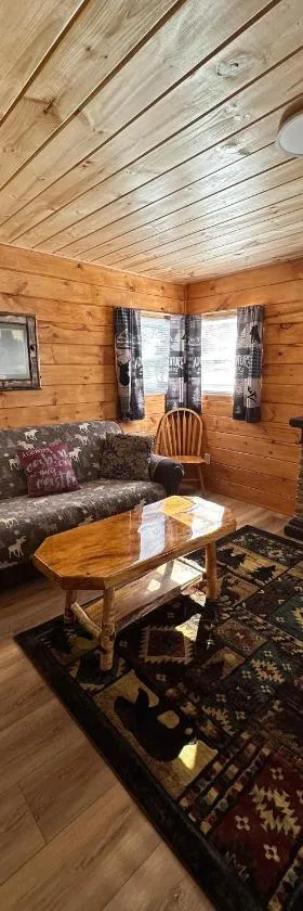 Rowe's Adirondack Cabins of Schroon Lake，位于斯克伦湖的酒店