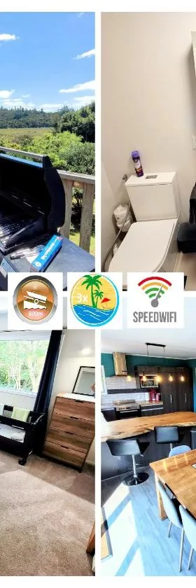 Unique Estuary & Bird Apartment in Te Haumi Paihia，位于派西亚的酒店