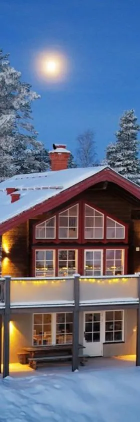Alpstigen 6A - 10 bäddars fjällstuga mitt i Järvsöbacken，位于耶尔夫瑟的酒店