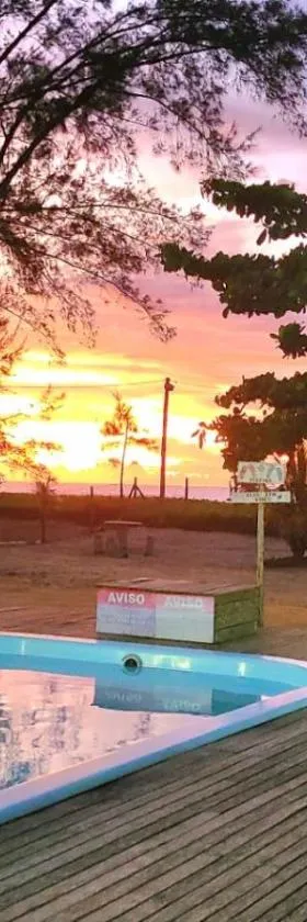 Casa pé na areia - Brandão House，位于Saco dos Cações的酒店