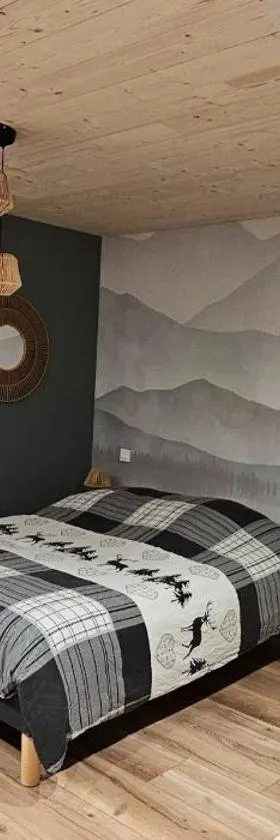 Studio Au coeur du Val Meublé de tourisme 4 étoiles，位于Le Valdahon的酒店