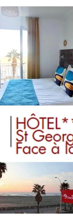 Hotel Saint Georges, Face à la mer，位于鲁西隆地区卡内的酒店