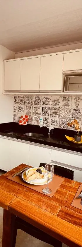 Loft encantador A - 8 km de Floripa，位于圣若泽的酒店