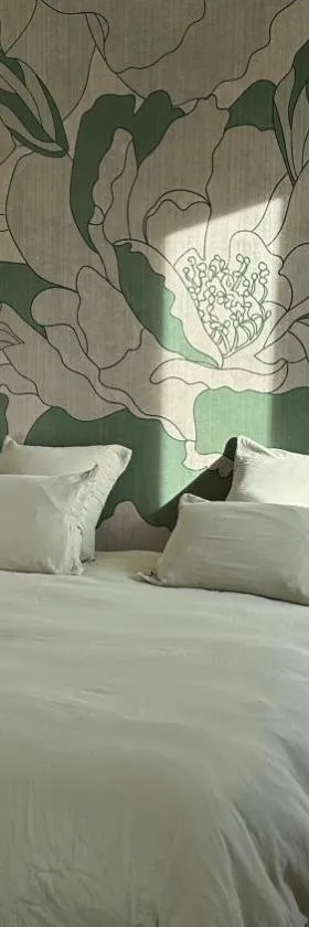 Chambre Pivoine au Domaine de l'Aven，位于维伦纽夫米内瓦的酒店