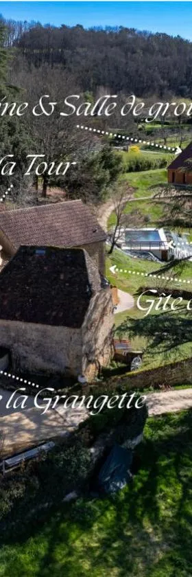 Domaine de la Source，位于Castels的酒店