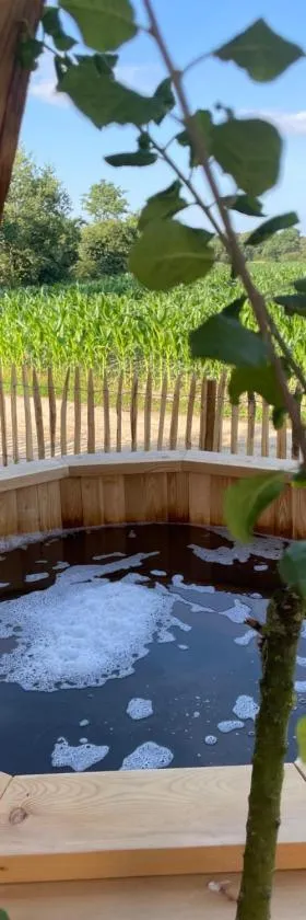 La Cabane Féerique - Les Pieds dans le Pré，位于Les Landes-Génusson的酒店