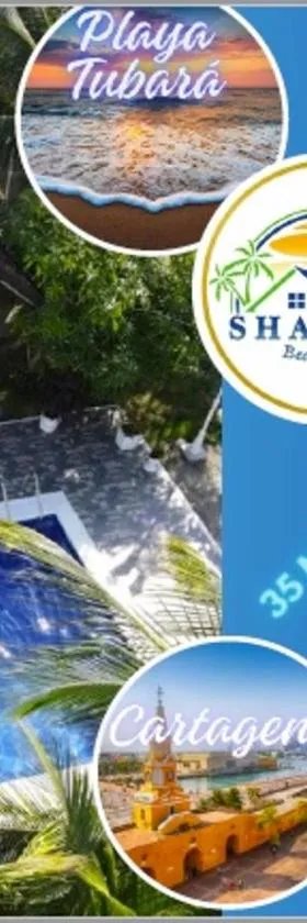 Sharick Beach House，位于Tubará的酒店
