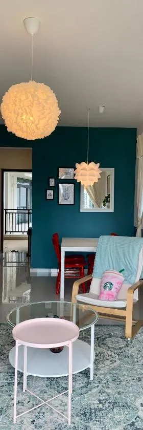 Sea view 2 bedroom Fully furnished Apartment Forest City Starview Bay Johor Malaysia，位于Kampong Pok Kechil的酒店