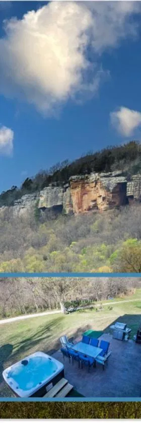 Misty Creek Cabin, enjoy the Ozarks and the beautiful Buffalo River，位于Vendor的酒店