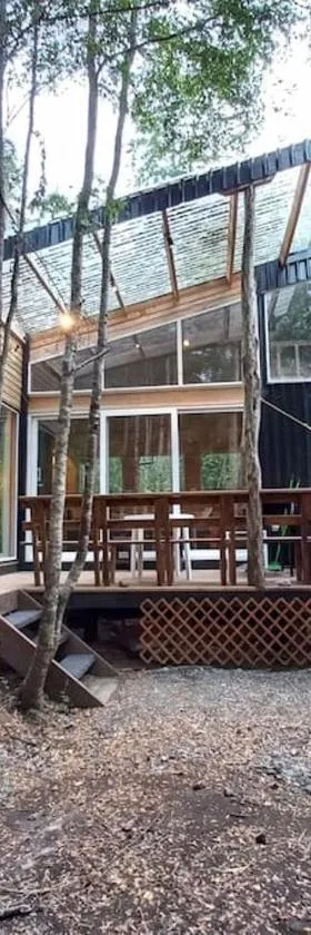 En Bosque, con Río, sin vecinos y Wifi Starlink，位于Puelo的酒店