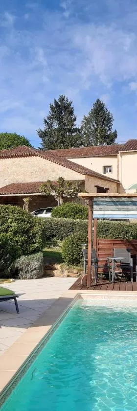 Gite La Terrasse - Private pool，位于Soturac的酒店
