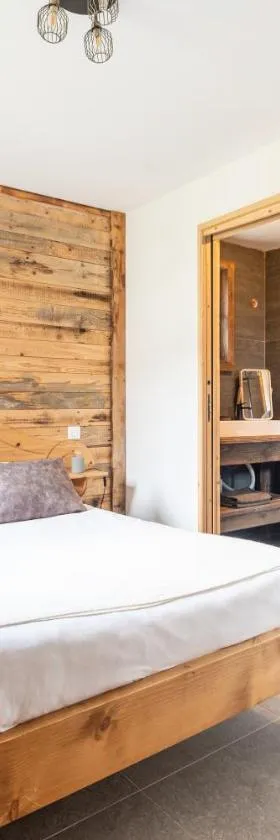 La cabane du cerf，位于莱斯奥琉斯的酒店