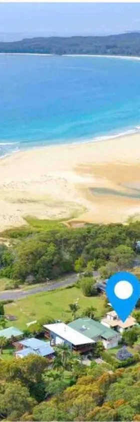 SeaRoos by the Seashore Beach Cottage，位于Durras的酒店