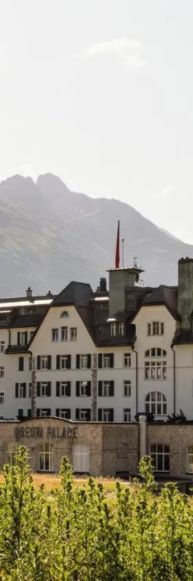 Cresta Palace Celerina St Moritz Ski In and Ski Out，位于切勒里纳的酒店