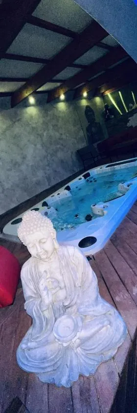 Appartement Romantique L'Escapade Jacuzzi，位于Espondeilhan的酒店