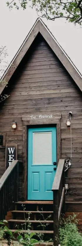 The Maverick: A-Frame w/ Hammock and Tree Top View，位于新布朗费尔斯的酒店