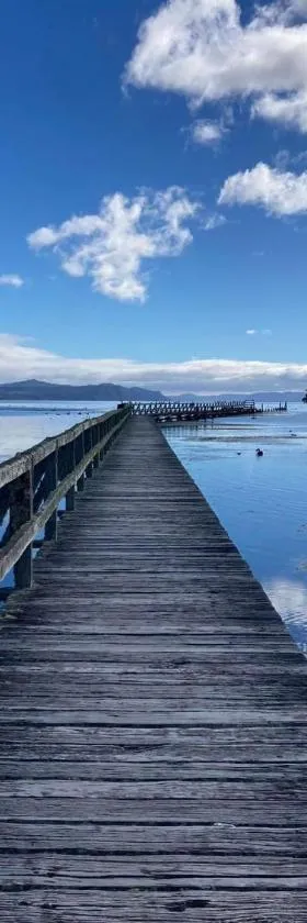 Kiwi cabin with geothermal pool by lake Taupo，位于图朗伊的酒店