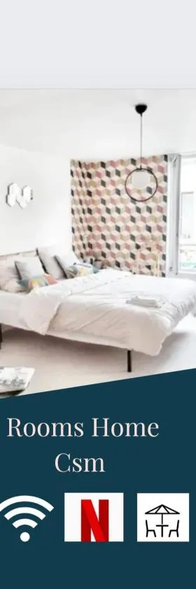 ROOMS HOME CSM Suites privées jusqu'à 3 chambres 1 à 8 personnes，位于Charly-sur-Marne的酒店