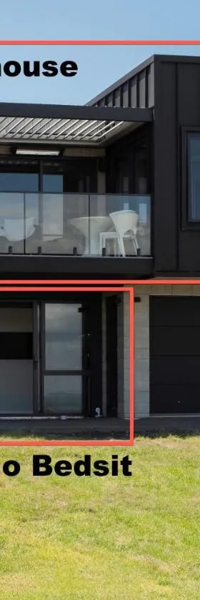 Pukehina Estuary Sunset Views Townhouse & Studio，位于Pukehina的酒店