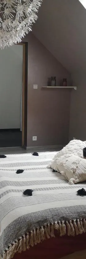 Agréable chambre privée avec entrée indépendante，位于朗热的酒店