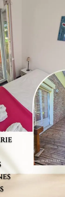 Château des Lumières Gîte et gîte insolite，位于Saint-Blimont的酒店