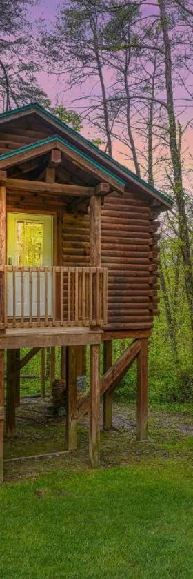 Blue Rose Cabins - Treetops Cabin，位于洛根的酒店