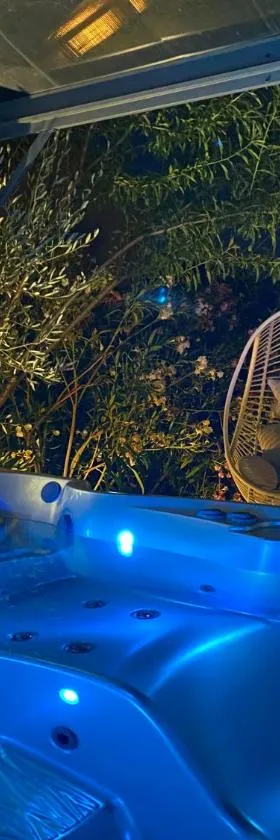 T&A Lodge AVEC SPA JACUZZI à 11km de la plage，位于索利耶蓬的酒店