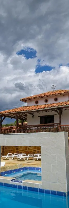 Hotel Campestre Ataraxia Barichara，位于巴里查拉的酒店