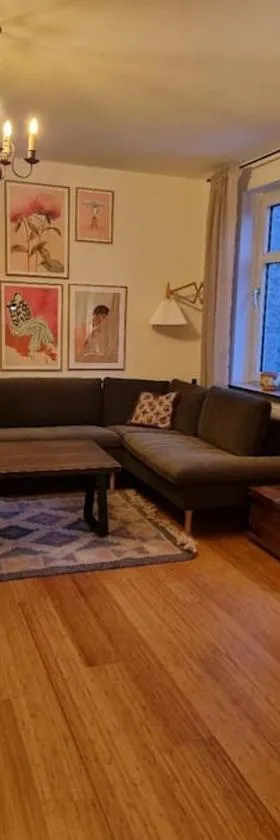 Pæn central lejlighed med gratis parkering，位于兰讷斯的酒店