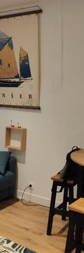 Appartement moderne, vue mer，位于滨海吕克的酒店