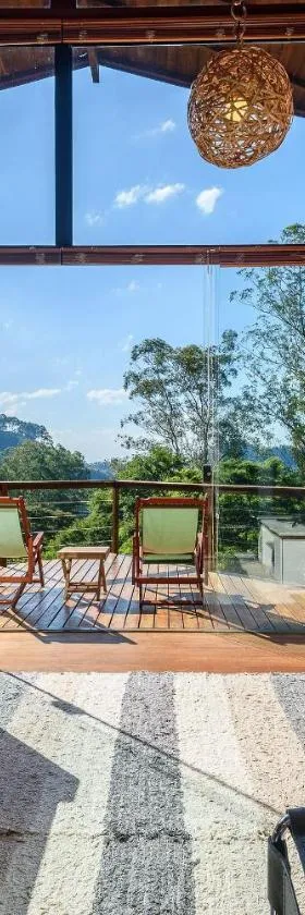 Chalé em Areal com Vista Panorâmica | PE 17，位于Areal的酒店