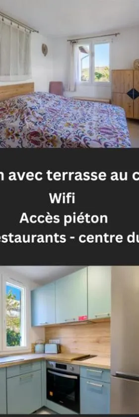 La Tiniera à Lucéram - Maison rénovée 2023- Terrasse - Wifi - Village des crèches，位于Lucéram的酒店