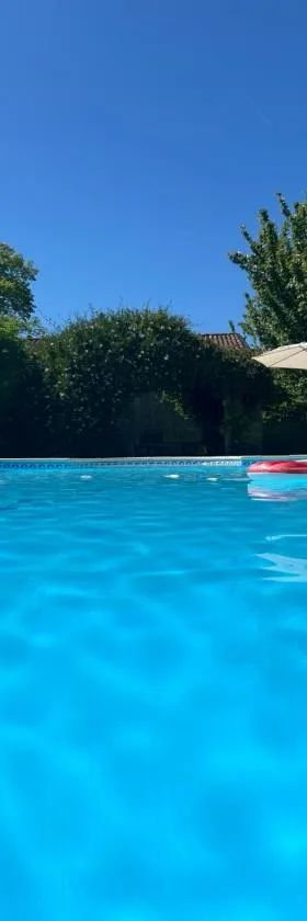 Entire apartment with swimming pool near Aubeterre，位于Saint-Romain的酒店