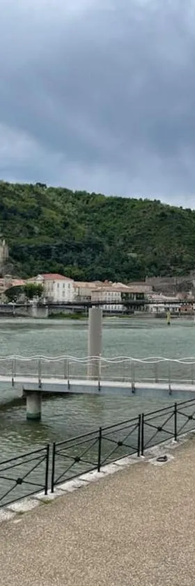 La Batellerie, vue sur Rhône，位于坦耶尔米塔格的酒店