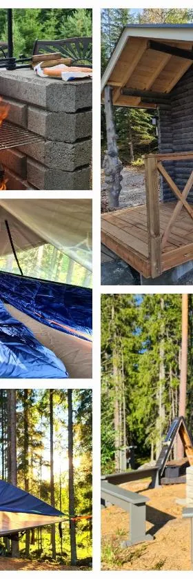 Saunamaailman Tentsile puumajoitus, laavu & pahkasauna，位于萨斯塔马拉的酒店