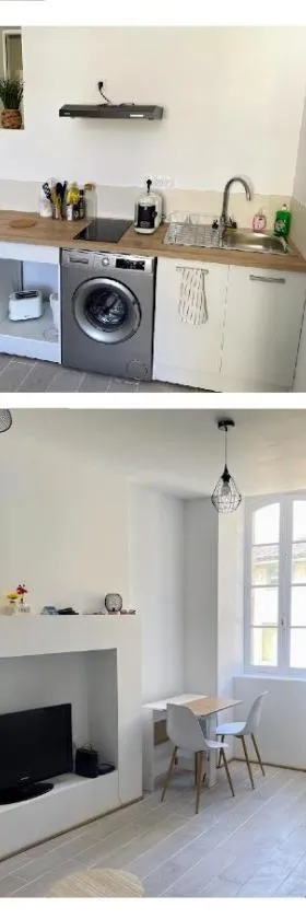 Le Cosy - T2 avec petite cour dans centre historique de Nérac，位于内拉克的酒店
