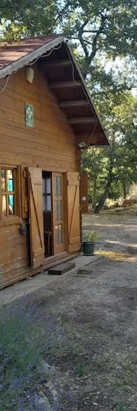 La cabane en bois，位于Tourves的酒店