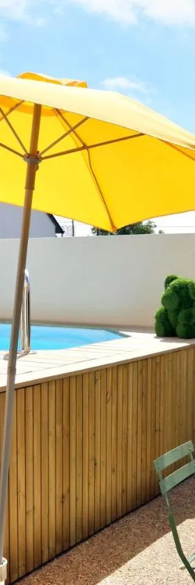 4 minutes à pieds de la plage.，位于勒孔凯的酒店