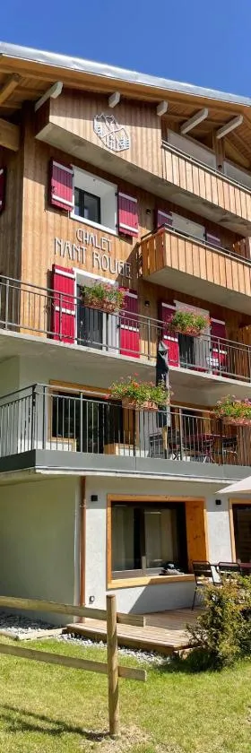 Chalet Nant Rouge，位于莱孔塔米讷蒙茹瓦的酒店