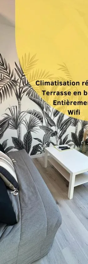 L'ENSOLEILLÉ - Classé 2 étoiles - Nay centre - Appartement，位于Nay的酒店